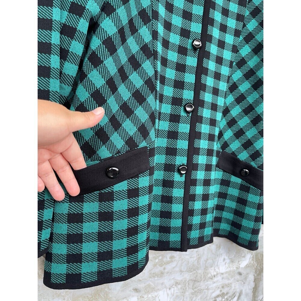 Exclusively Misook Button Front Knit Sweater Jack… - image 4